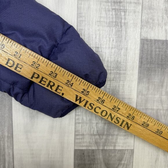 ✅VTG Patagonia Goosedown Filled Puffer Jacket Womans S Purple *STAINED/RIPPED - Picture 10 of 13